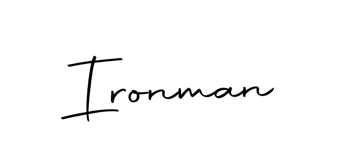 Also we have Ironman name is the best signature style. Create professional handwritten signature collection using Autography-DOLnW autograph style. Ironman signature style 10 images and pictures png