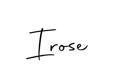 How to Draw Irose signature style? Autography-DOLnW is a latest design signature styles for name Irose. Irose signature style 10 images and pictures png