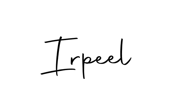 Irpeel stylish signature style. Best Handwritten Sign (Autography-DOLnW) for my name. Handwritten Signature Collection Ideas for my name Irpeel. Irpeel signature style 10 images and pictures png