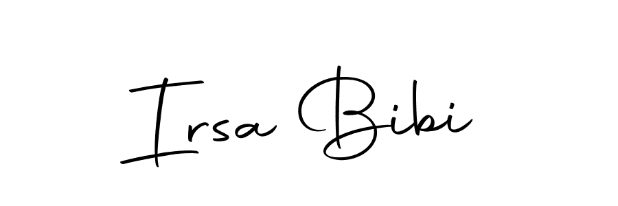 Irsa Bibi stylish signature style. Best Handwritten Sign (Autography-DOLnW) for my name. Handwritten Signature Collection Ideas for my name Irsa Bibi. Irsa Bibi signature style 10 images and pictures png