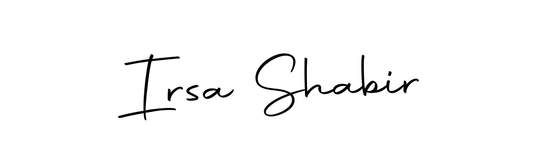 How to Draw Irsa Shabir signature style? Autography-DOLnW is a latest design signature styles for name Irsa Shabir. Irsa Shabir signature style 10 images and pictures png
