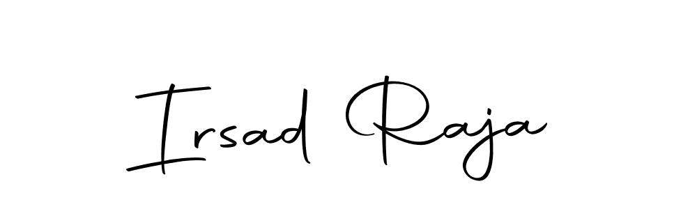 You can use this online signature creator to create a handwritten signature for the name Irsad Raja. This is the best online autograph maker. Irsad Raja signature style 10 images and pictures png