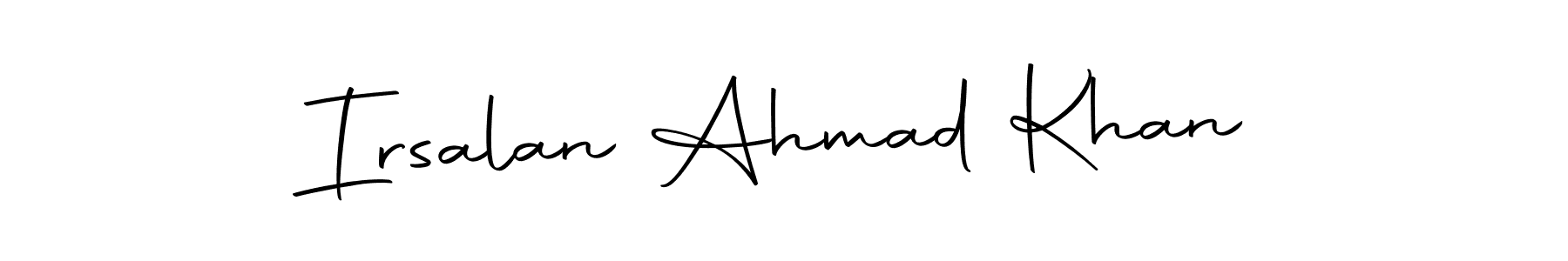 How to make Irsalan Ahmad Khan signature? Autography-DOLnW is a professional autograph style. Create handwritten signature for Irsalan Ahmad Khan name. Irsalan Ahmad Khan signature style 10 images and pictures png