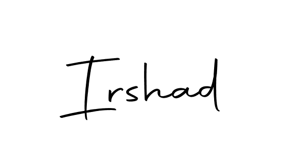 You should practise on your own different ways (Autography-DOLnW) to write your name (Irshad) in signature. don't let someone else do it for you. Irshad signature style 10 images and pictures png