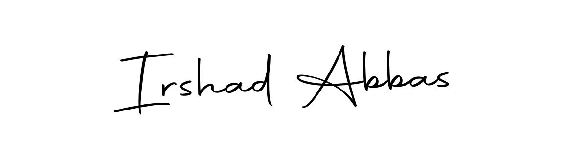 The best way (Autography-DOLnW) to make a short signature is to pick only two or three words in your name. The name Irshad Abbas include a total of six letters. For converting this name. Irshad Abbas signature style 10 images and pictures png