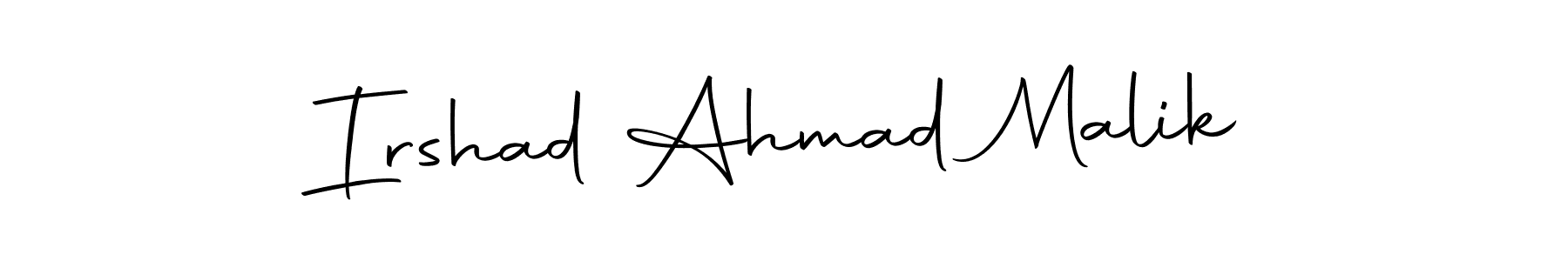 It looks lik you need a new signature style for name Irshad Ahmad Malik. Design unique handwritten (Autography-DOLnW) signature with our free signature maker in just a few clicks. Irshad Ahmad Malik signature style 10 images and pictures png