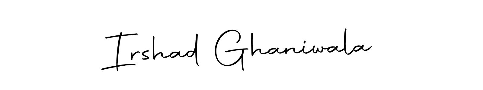 Autography-DOLnW is a professional signature style that is perfect for those who want to add a touch of class to their signature. It is also a great choice for those who want to make their signature more unique. Get Irshad Ghaniwala name to fancy signature for free. Irshad Ghaniwala signature style 10 images and pictures png