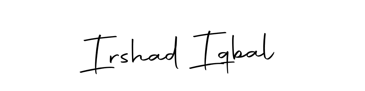 Make a beautiful signature design for name Irshad Iqbal. With this signature (Autography-DOLnW) style, you can create a handwritten signature for free. Irshad Iqbal signature style 10 images and pictures png