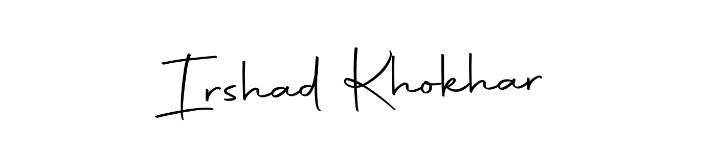 Also we have Irshad Khokhar name is the best signature style. Create professional handwritten signature collection using Autography-DOLnW autograph style. Irshad Khokhar signature style 10 images and pictures png