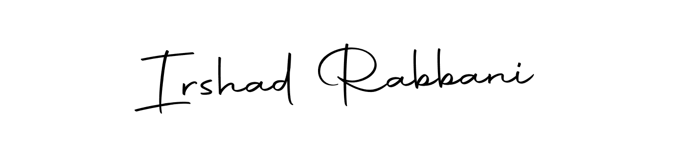 Make a beautiful signature design for name Irshad Rabbani. With this signature (Autography-DOLnW) style, you can create a handwritten signature for free. Irshad Rabbani signature style 10 images and pictures png