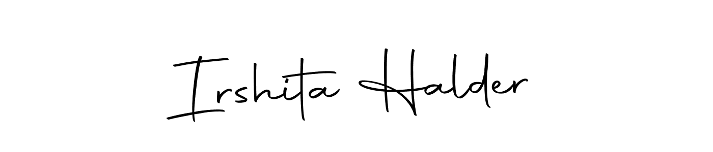 Make a short Irshita Halder signature style. Manage your documents anywhere anytime using Autography-DOLnW. Create and add eSignatures, submit forms, share and send files easily. Irshita Halder signature style 10 images and pictures png