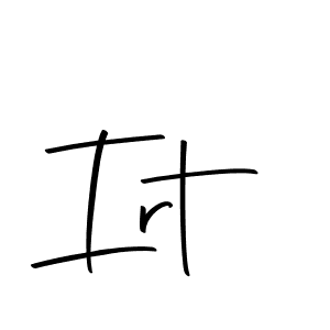 Also we have Irt name is the best signature style. Create professional handwritten signature collection using Autography-DOLnW autograph style. Irt signature style 10 images and pictures png