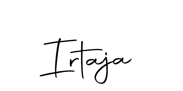 Make a beautiful signature design for name Irtaja. With this signature (Autography-DOLnW) style, you can create a handwritten signature for free. Irtaja signature style 10 images and pictures png