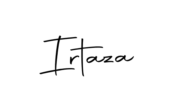 Make a beautiful signature design for name Irtaza. Use this online signature maker to create a handwritten signature for free. Irtaza signature style 10 images and pictures png