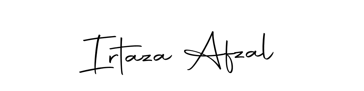 You should practise on your own different ways (Autography-DOLnW) to write your name (Irtaza Afzal) in signature. don't let someone else do it for you. Irtaza Afzal signature style 10 images and pictures png
