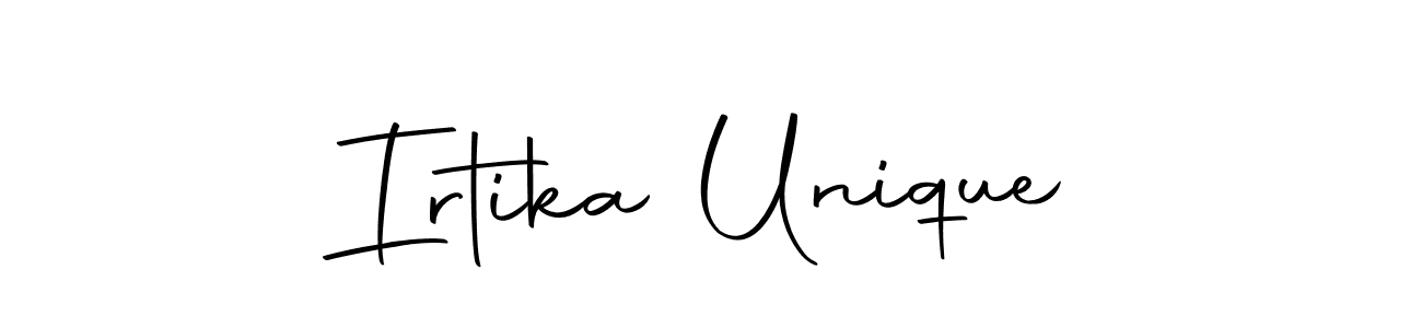 Here are the top 10 professional signature styles for the name Irtika Unique. These are the best autograph styles you can use for your name. Irtika Unique signature style 10 images and pictures png