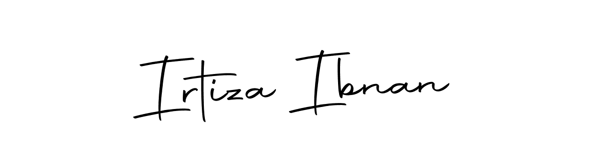 if you are searching for the best signature style for your name Irtiza Ibnan. so please give up your signature search. here we have designed multiple signature styles  using Autography-DOLnW. Irtiza Ibnan signature style 10 images and pictures png