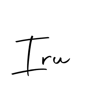 Also we have Iru name is the best signature style. Create professional handwritten signature collection using Autography-DOLnW autograph style. Iru signature style 10 images and pictures png