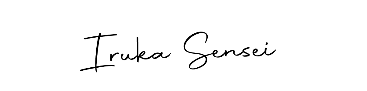 Iruka Sensei stylish signature style. Best Handwritten Sign (Autography-DOLnW) for my name. Handwritten Signature Collection Ideas for my name Iruka Sensei. Iruka Sensei signature style 10 images and pictures png