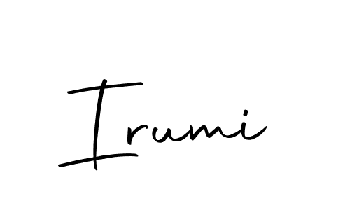 Similarly Autography-DOLnW is the best handwritten signature design. Signature creator online .You can use it as an online autograph creator for name Irumi. Irumi signature style 10 images and pictures png