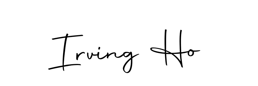 How to make Irving Ho signature? Autography-DOLnW is a professional autograph style. Create handwritten signature for Irving Ho name. Irving Ho signature style 10 images and pictures png