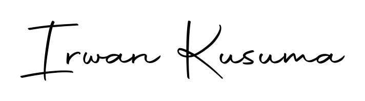Discover the perfect balance of readability and style for Irwan Kusuma with Autography-DOLnW font. Create your dream signature today. Irwan Kusuma signature style 10 images and pictures png