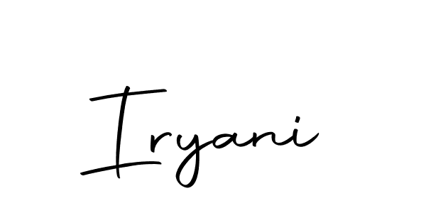 How to make Iryani name signature. Use Autography-DOLnW style for creating short signs online. This is the latest handwritten sign. Iryani signature style 10 images and pictures png