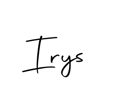 Also we have Irys name is the best signature style. Create professional handwritten signature collection using Autography-DOLnW autograph style. Irys signature style 10 images and pictures png