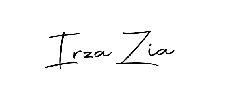 How to make Irza Zia signature? Autography-DOLnW is a professional autograph style. Create handwritten signature for Irza Zia name. Irza Zia signature style 10 images and pictures png