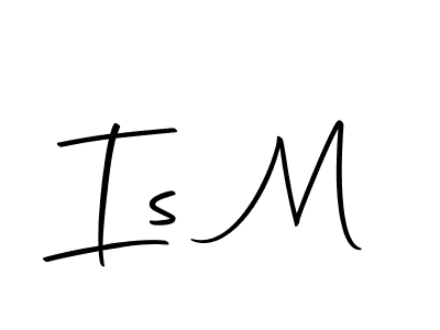 Similarly Autography-DOLnW is the best handwritten signature design. Signature creator online .You can use it as an online autograph creator for name Is M. Is M signature style 10 images and pictures png
