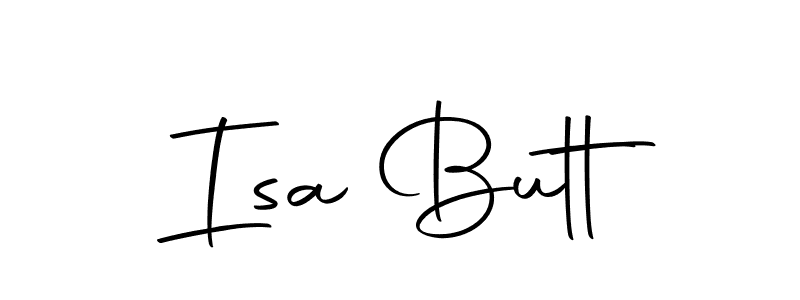 Best and Professional Signature Style for Isa Butt. Autography-DOLnW Best Signature Style Collection. Isa Butt signature style 10 images and pictures png
