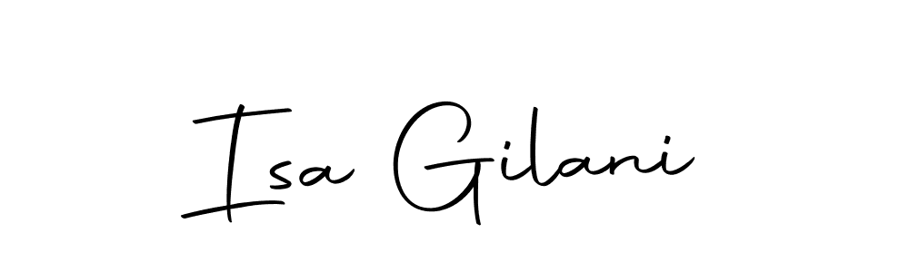 Here are the top 10 professional signature styles for the name Isa Gilani. These are the best autograph styles you can use for your name. Isa Gilani signature style 10 images and pictures png