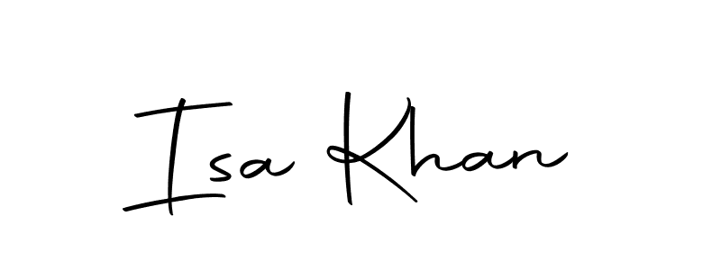How to make Isa Khan signature? Autography-DOLnW is a professional autograph style. Create handwritten signature for Isa Khan name. Isa Khan signature style 10 images and pictures png