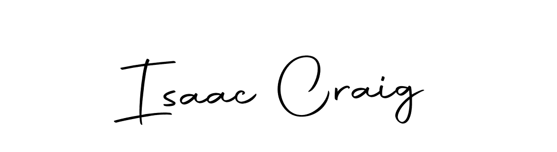 Isaac Craig stylish signature style. Best Handwritten Sign (Autography-DOLnW) for my name. Handwritten Signature Collection Ideas for my name Isaac Craig. Isaac Craig signature style 10 images and pictures png