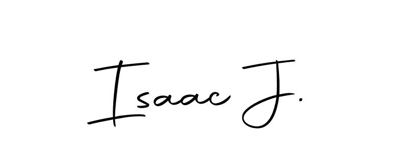 if you are searching for the best signature style for your name Isaac J.. so please give up your signature search. here we have designed multiple signature styles  using Autography-DOLnW. Isaac J. signature style 10 images and pictures png