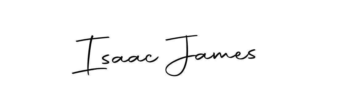Isaac James stylish signature style. Best Handwritten Sign (Autography-DOLnW) for my name. Handwritten Signature Collection Ideas for my name Isaac James. Isaac James signature style 10 images and pictures png