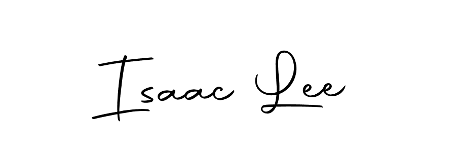 Make a beautiful signature design for name Isaac Lee. With this signature (Autography-DOLnW) style, you can create a handwritten signature for free. Isaac Lee signature style 10 images and pictures png