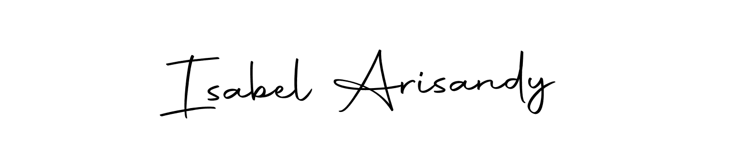 How to make Isabel Arisandy signature? Autography-DOLnW is a professional autograph style. Create handwritten signature for Isabel Arisandy name. Isabel Arisandy signature style 10 images and pictures png