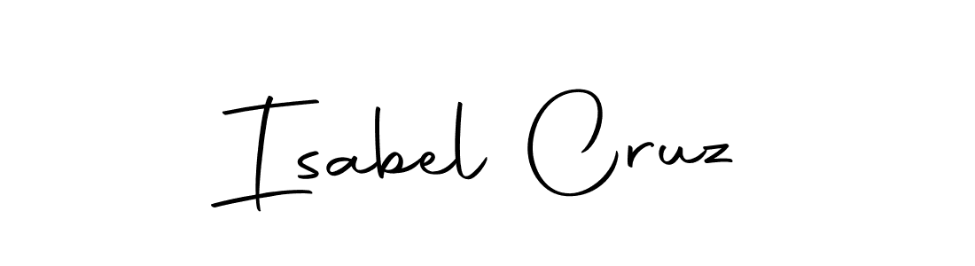 Use a signature maker to create a handwritten signature online. With this signature software, you can design (Autography-DOLnW) your own signature for name Isabel Cruz. Isabel Cruz signature style 10 images and pictures png