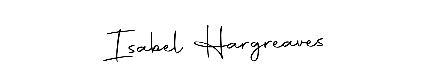 This is the best signature style for the Isabel Hargreaves name. Also you like these signature font (Autography-DOLnW). Mix name signature. Isabel Hargreaves signature style 10 images and pictures png