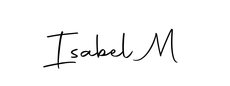 Once you've used our free online signature maker to create your best signature Autography-DOLnW style, it's time to enjoy all of the benefits that Isabel M name signing documents. Isabel M signature style 10 images and pictures png