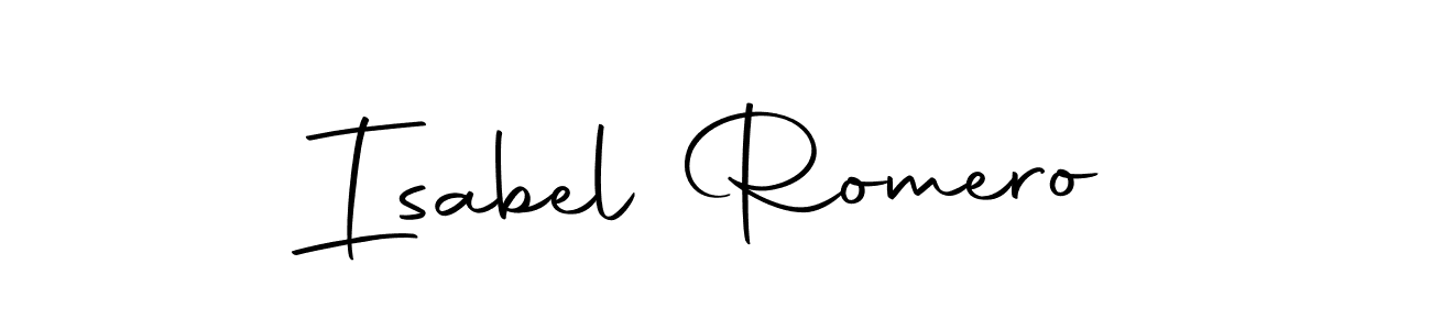 How to make Isabel Romero signature? Autography-DOLnW is a professional autograph style. Create handwritten signature for Isabel Romero name. Isabel Romero signature style 10 images and pictures png