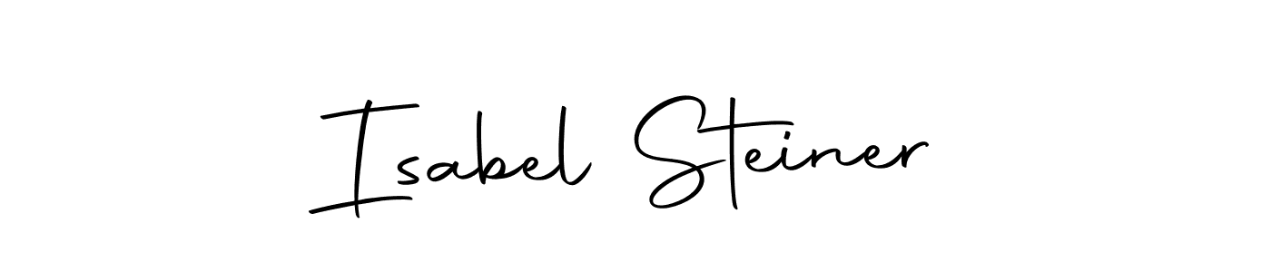 The best way (Autography-DOLnW) to make a short signature is to pick only two or three words in your name. The name Isabel Steiner include a total of six letters. For converting this name. Isabel Steiner signature style 10 images and pictures png