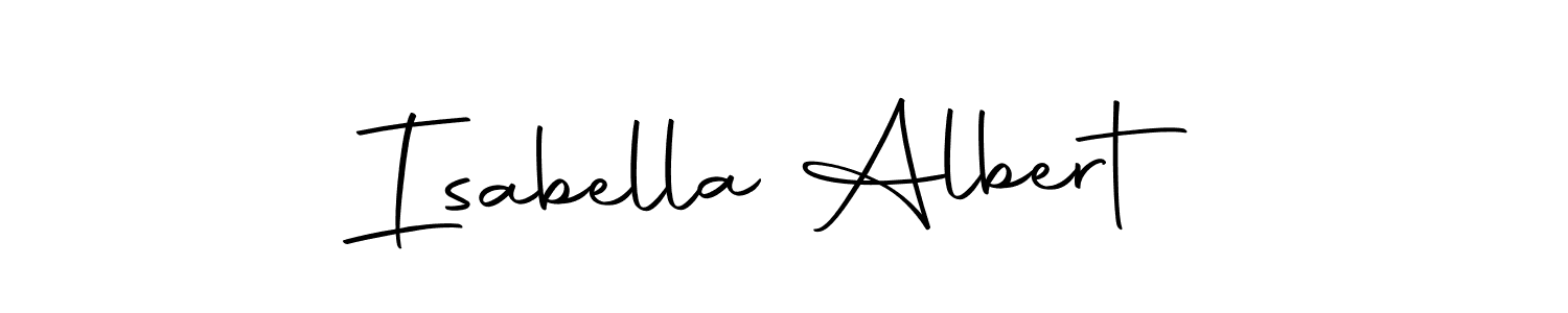 Make a beautiful signature design for name Isabella Albert. Use this online signature maker to create a handwritten signature for free. Isabella Albert signature style 10 images and pictures png