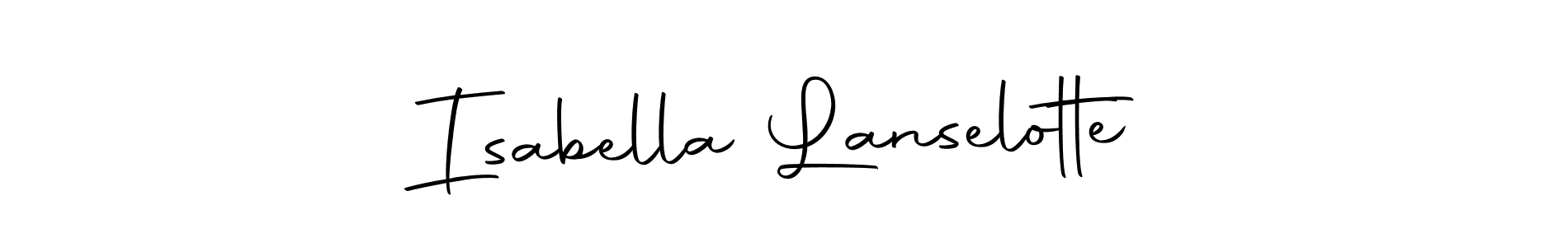 Also we have Isabella Lanselotte name is the best signature style. Create professional handwritten signature collection using Autography-DOLnW autograph style. Isabella Lanselotte signature style 10 images and pictures png