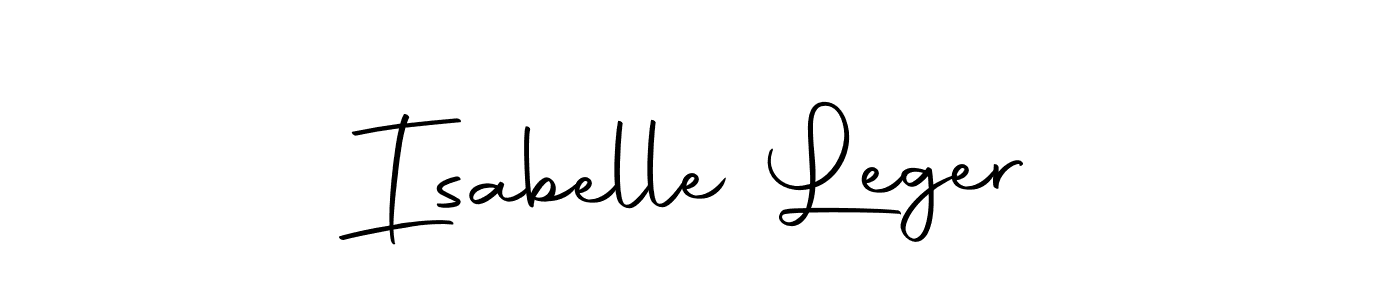 How to make Isabelle Leger signature? Autography-DOLnW is a professional autograph style. Create handwritten signature for Isabelle Leger name. Isabelle Leger signature style 10 images and pictures png