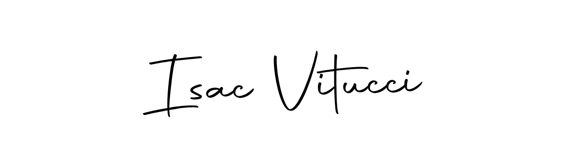 How to make Isac Vitucci signature? Autography-DOLnW is a professional autograph style. Create handwritten signature for Isac Vitucci name. Isac Vitucci signature style 10 images and pictures png