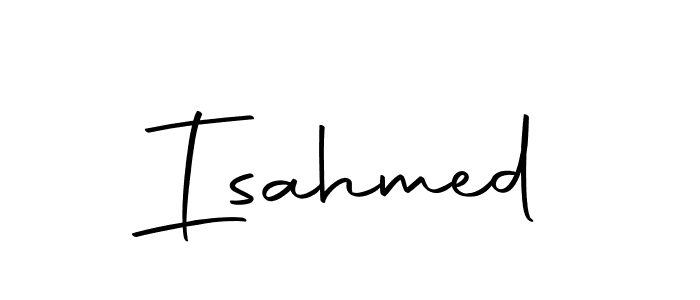 Similarly Autography-DOLnW is the best handwritten signature design. Signature creator online .You can use it as an online autograph creator for name Isahmed. Isahmed signature style 10 images and pictures png