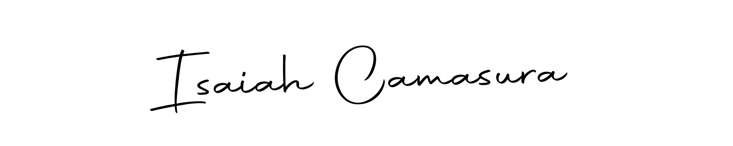 if you are searching for the best signature style for your name Isaiah Camasura. so please give up your signature search. here we have designed multiple signature styles  using Autography-DOLnW. Isaiah Camasura signature style 10 images and pictures png