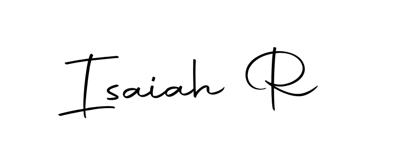 Isaiah R stylish signature style. Best Handwritten Sign (Autography-DOLnW) for my name. Handwritten Signature Collection Ideas for my name Isaiah R. Isaiah R signature style 10 images and pictures png